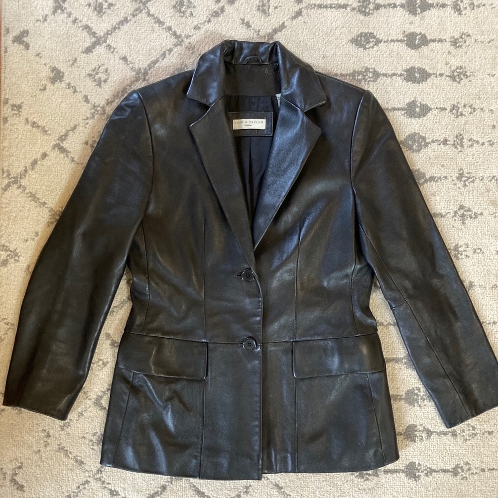 Lord & Taylor leather jacket